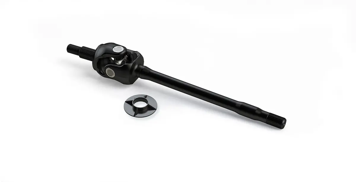 07-18 Wrangler Jk Tera44 Hd Front Axle Shaft W/ Outer Stub & U-Joint Left 30-Spline Teraflex 1