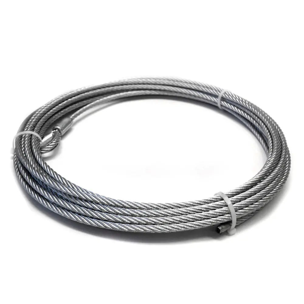 Warn 34414 Wire Rope Assembly 7/16 Inch Diameter X 75 Foot 1
