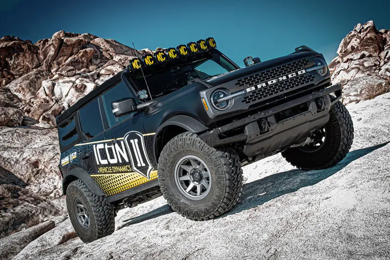 Icon 21-Up Ford Bronco 2-3In Front 2.5 Vs Rr Cdcv Coilover Kit 1