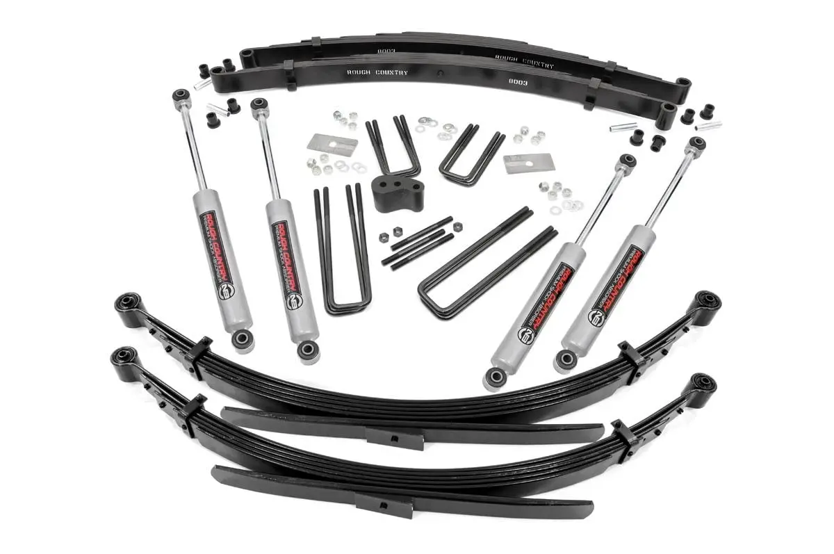4 Inch Lift Kit - Rr Springs - Dodge/Plymouth Ramcharger/Trailduster (74-77) 1