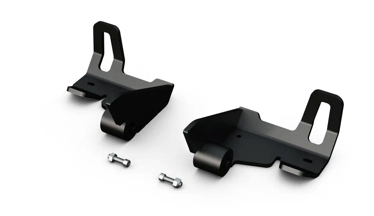 Jk: Falcon Bolt-On Shock Skid Plate Kit Rear 1