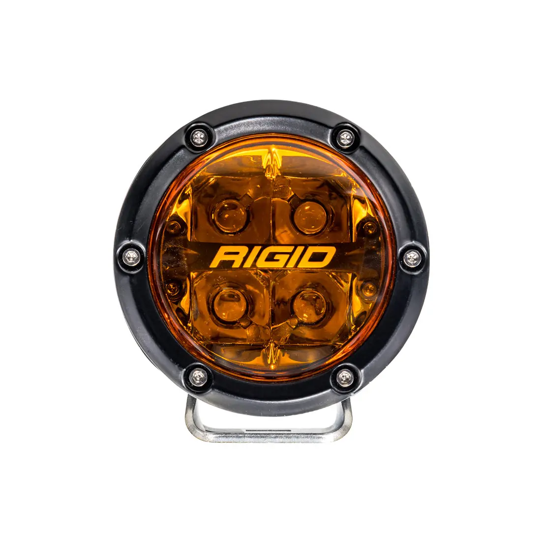 360-Series 4 Inch Spot With Amber Pro Lens - Pair 1