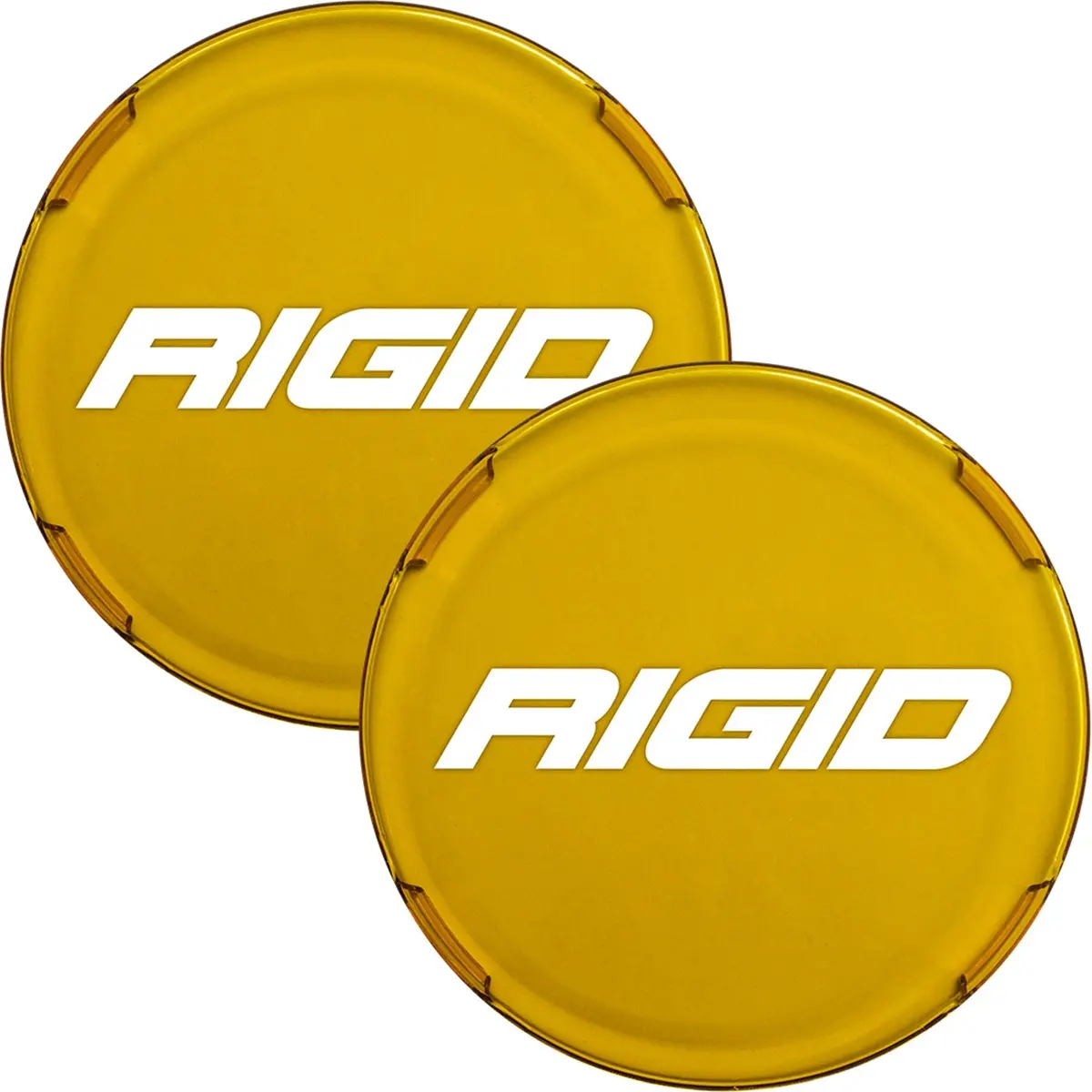 Rigid Industries 363662 Light Cover For 360-Series 6 Inch Led Lights, Amber, Pair 1