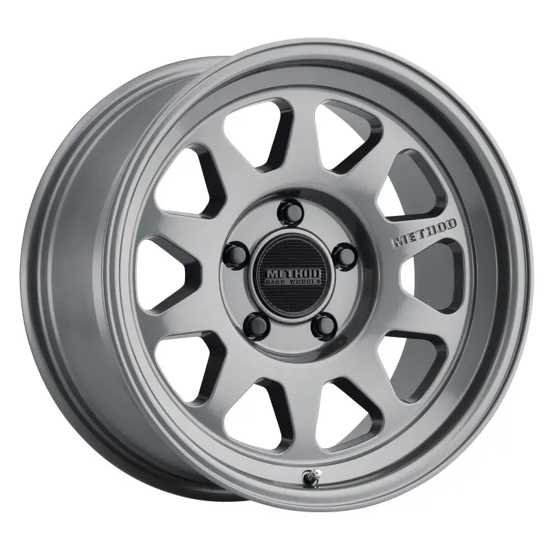 Method Mr316 17X8.5 0Mm Offset 5X5 71.5Mm Cb Gloss Titanium Wheel 1