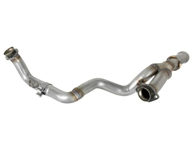 Afe Power Twisted Steel Y-Pipe 2-1/4In 409 Ss Exhaust System 2018 Jeep Wrangler (Jl) V6-3.6L 1