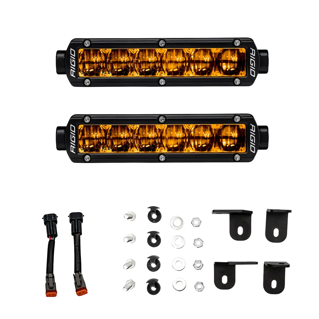 2022+ Toyota Tundra 6 Inch Sr-Series Selective Yellow Fog Light Kit 1