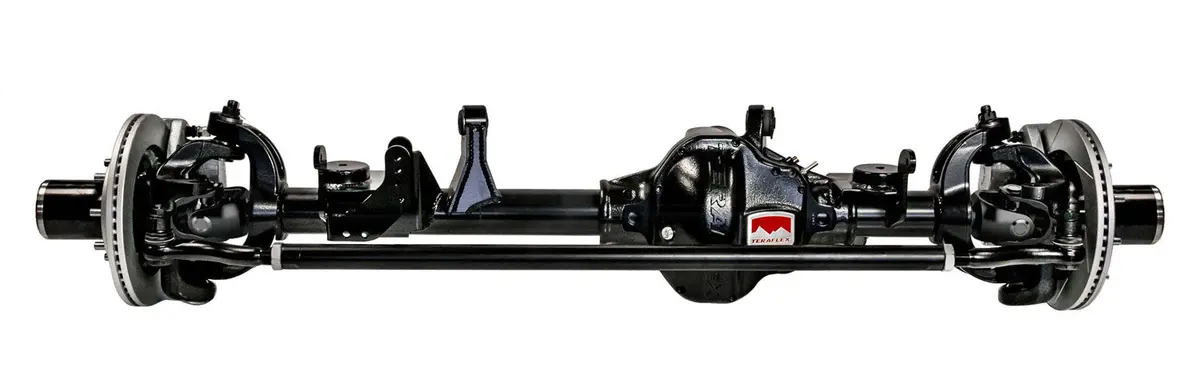 97-06 Jeep Wrangler Tj 67 Inch Tera60 Hd Front Axle W/ Locking Hub & Super60 5.38 Ratio R&P & Arb 3-6 Inch Lift Teraflex 1