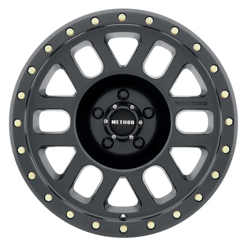 Method Mr309 Grid 17X8.5 0Mm Offset 5X5 94Mm Cb Matte Black Wheel 1