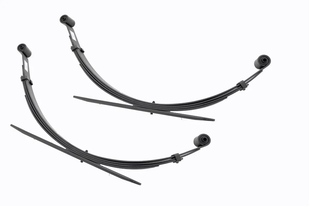 Rear Leaf Springs - 6 Inch Lift - Pair - Ford F-250/F-350 Super Duty 4Wd (99-07) 1
