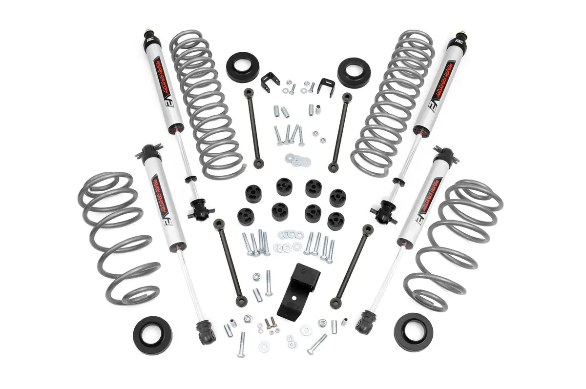 3.25 Inch Lift Kit - 6 Cyl - V2 - Jeep Wrangler Tj 4Wd (1997-2002) 1
