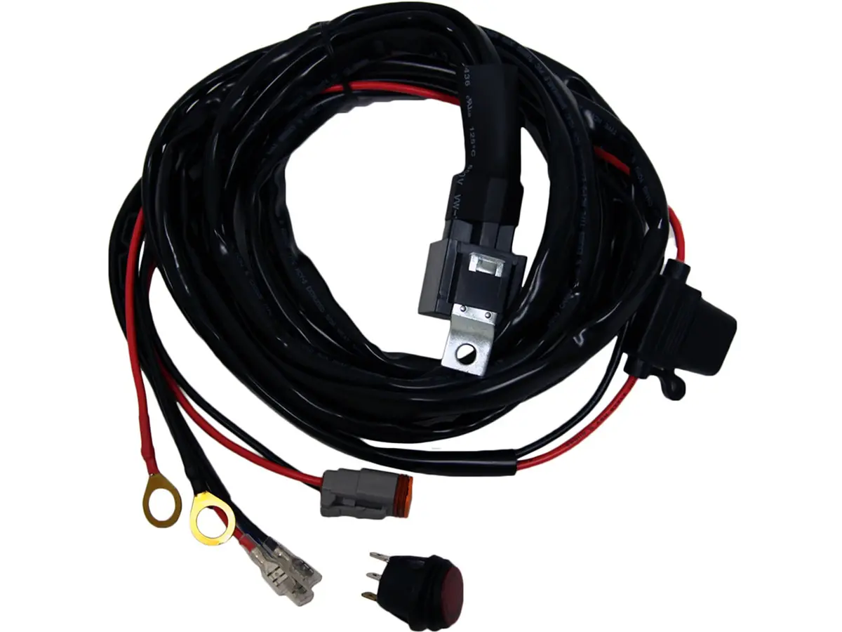 Rigid Industries 40193 Wire Harness, Fits 20-50 Inch Sr-Series And 10-30 Inch E-Series 1