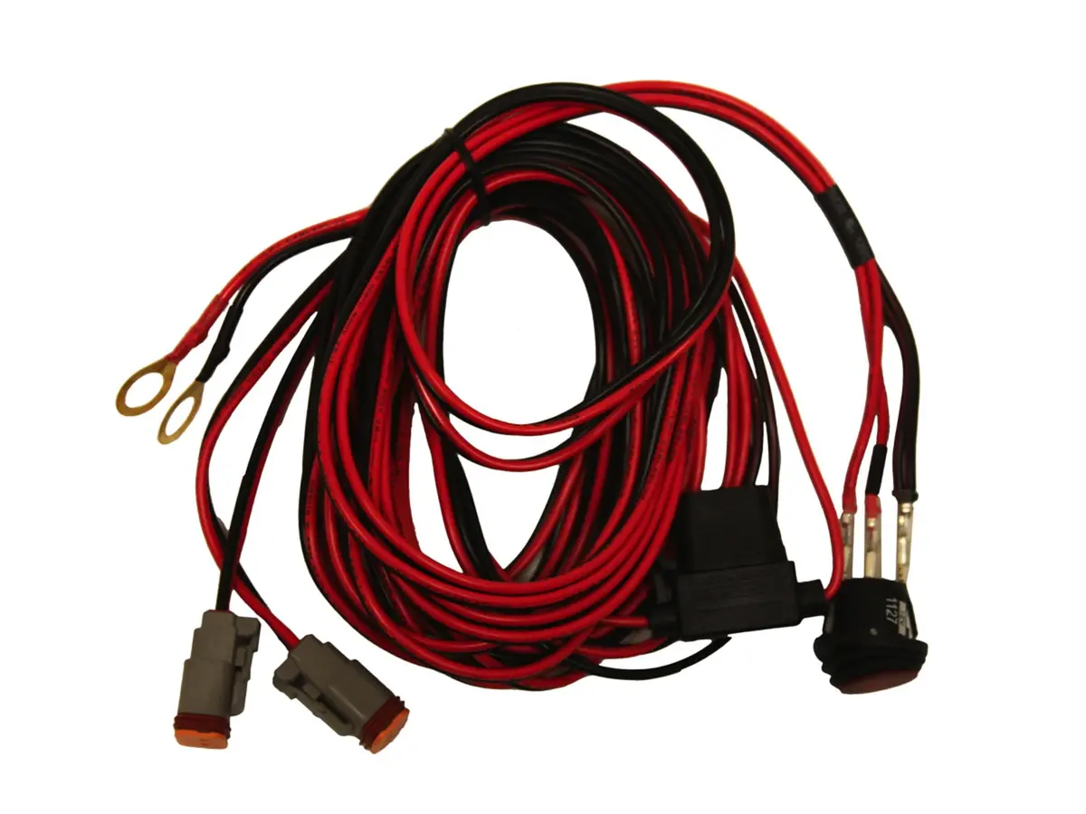 Rigid Industries 40195 Wire Harness, Fits D-Series Pair And Sr-Q Series Pair With 4 Leds 1