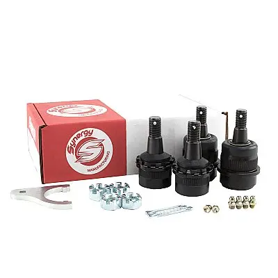 Synergy Jeep Hd Non-Knurled Adjustable Ball Joint Kit 1