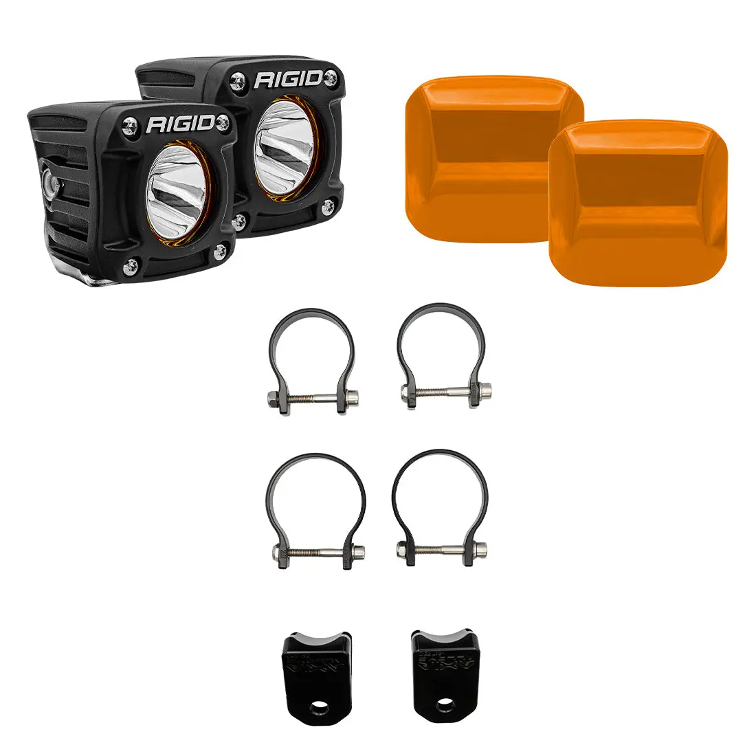 Rigid Industries 41650 Side-By-Side Revolve A-Pillar Light Kit 1