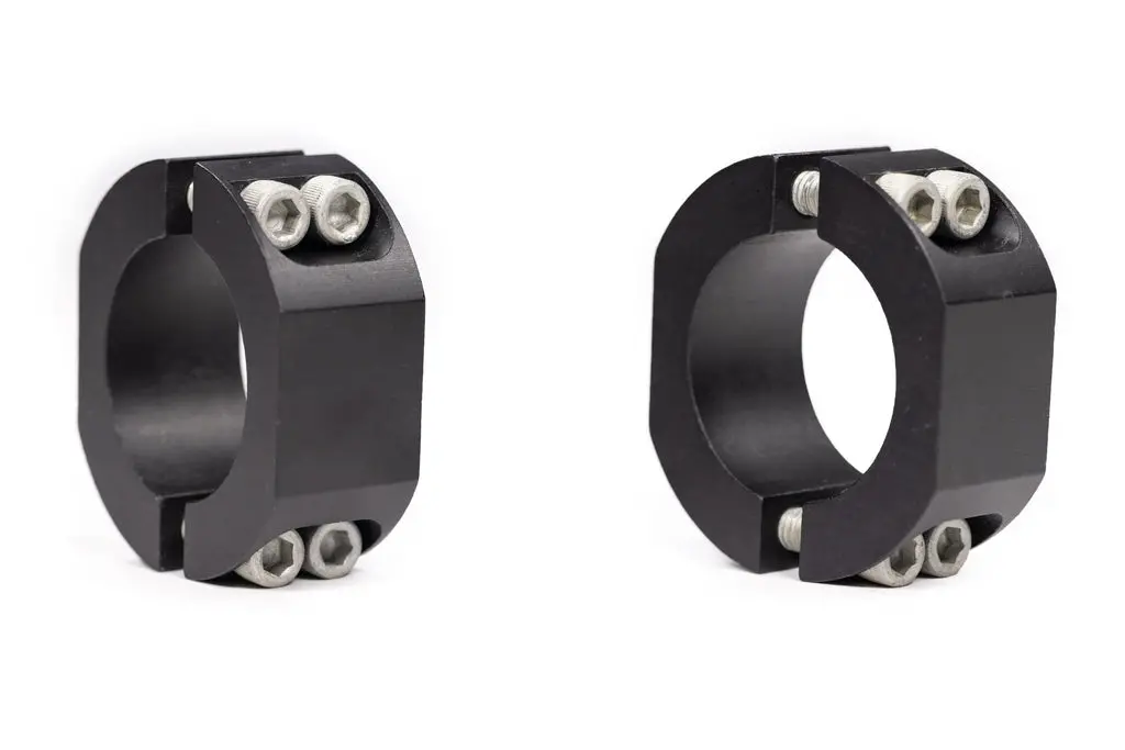 Low Profile Track Bar Clamps Yeti Xd For 07-24 Wrangler Jk/Jl/Gladiator 1