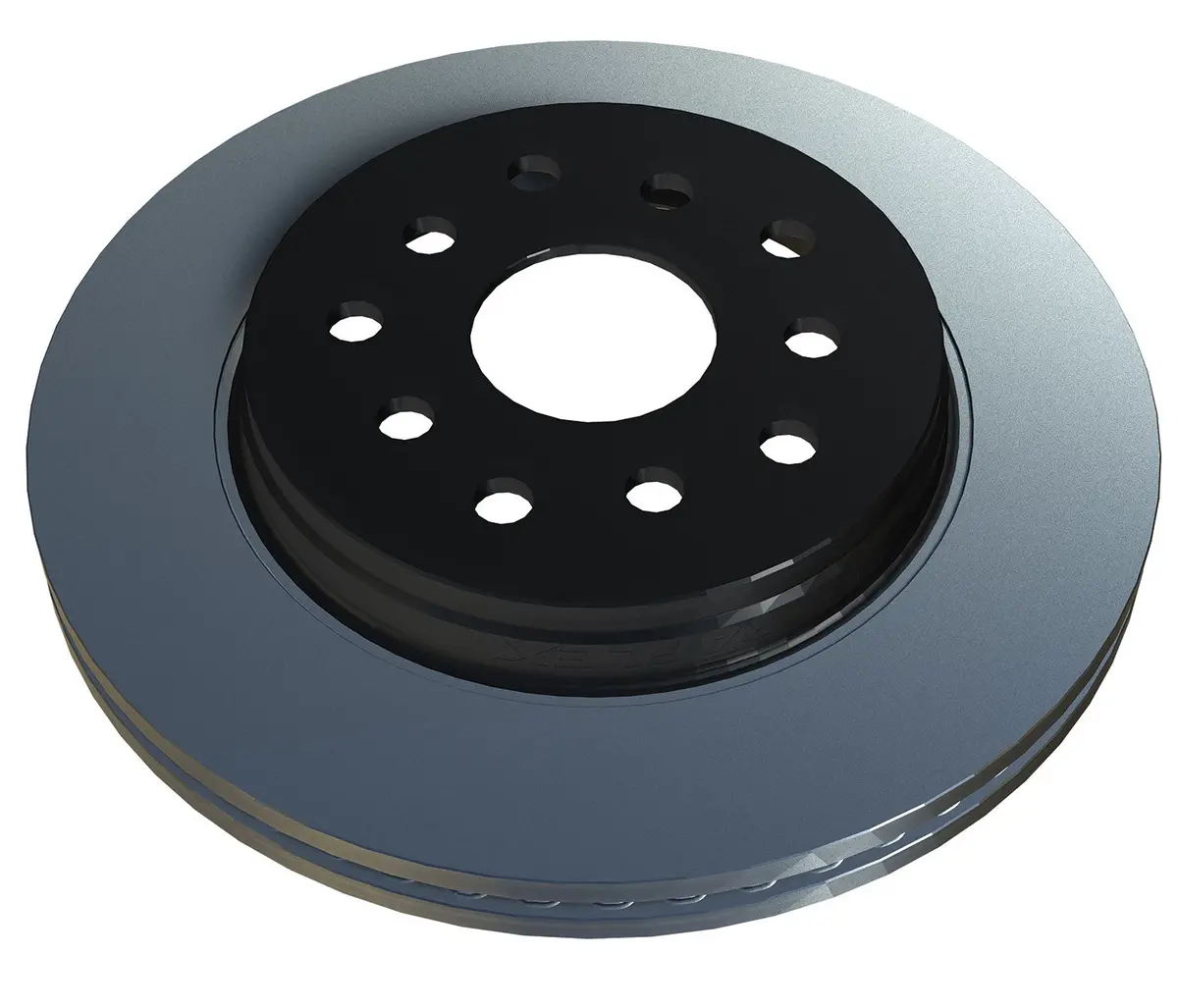 07-18 Wrangler Jk 13.3 Inch Brake Rotor Smooth & Vented Front 5X5 Inch & 5X5.5 Inch Each Teraflex 1