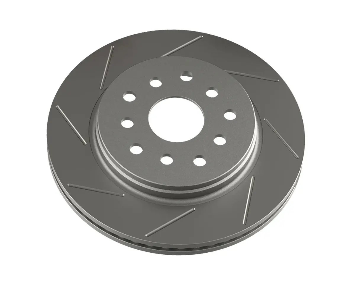 07-18 Wrangler Jk Slotted Brake Rotor Front Right Teraflex 1