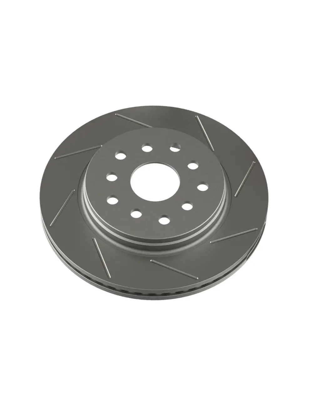 07-18 Wrangler Jk Slotted Brake Rotor Front Left Teraflex 1