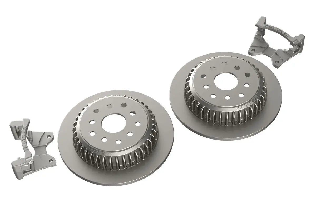 07-18 Wrangler Jk Rear Performance Big Rotor Kit W/ Solid Rotors 5X5 Inch & 5X5.5 Inch Teraflex 1