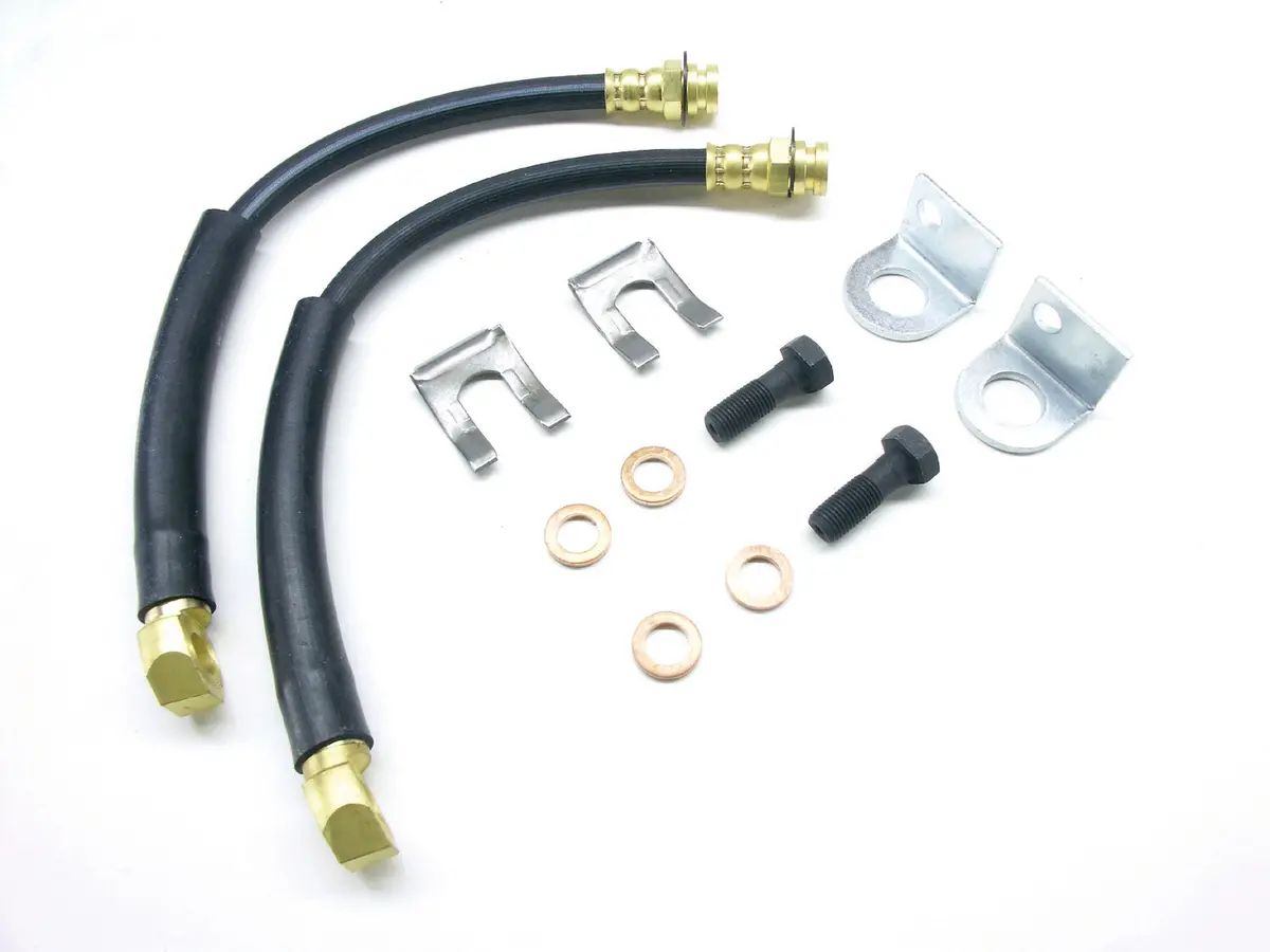 97-06 Jeep Wrangler Tj Rear Disc Brake Hose Kit Teraflex 1