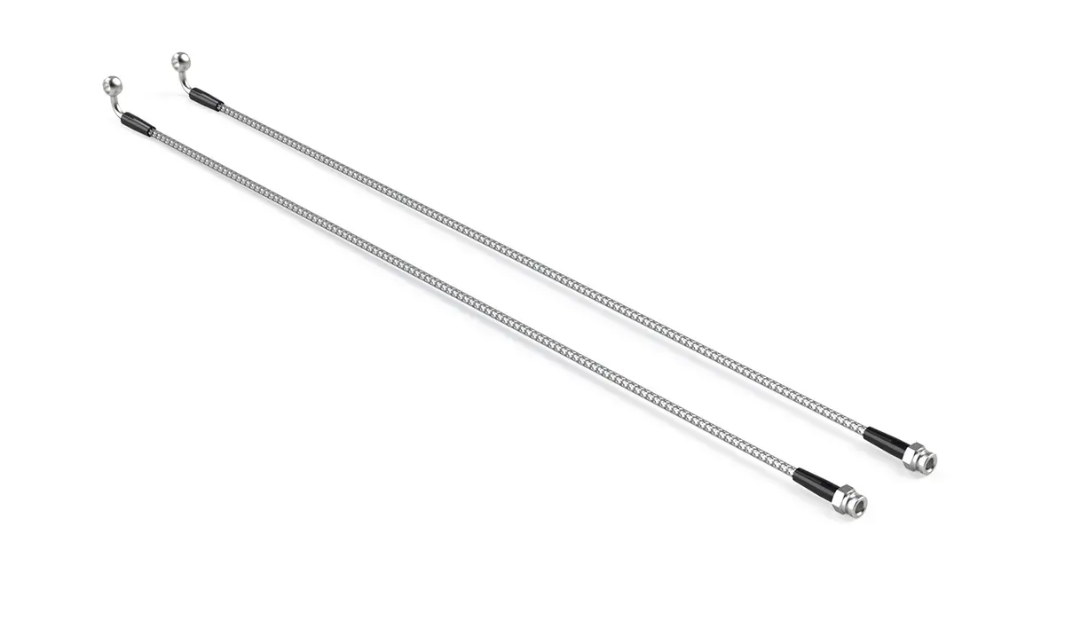 18-Up Wrangler Jt/Gladiator 33 Inch Stainless-Steel Braided Brake Line Kit Rear Teraflex 1
