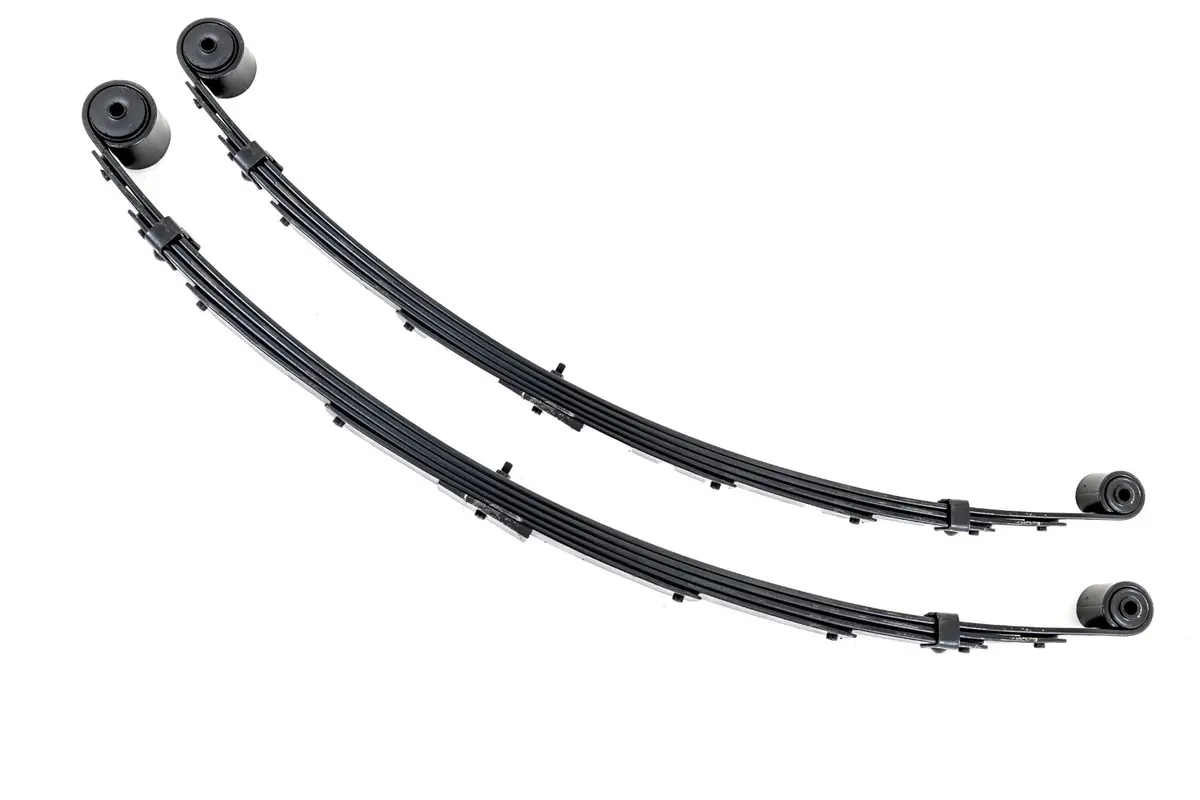 Rear Leaf Springs - 3 Inch Lift - Pair - Jeep Cherokee Xj 2Wd/4Wd (1984-2001) 1