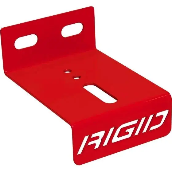 Rigid Industries 46559 Slat Wall Light Mounting Bracket, Stainless Steel Red Powder Coat, Single 1