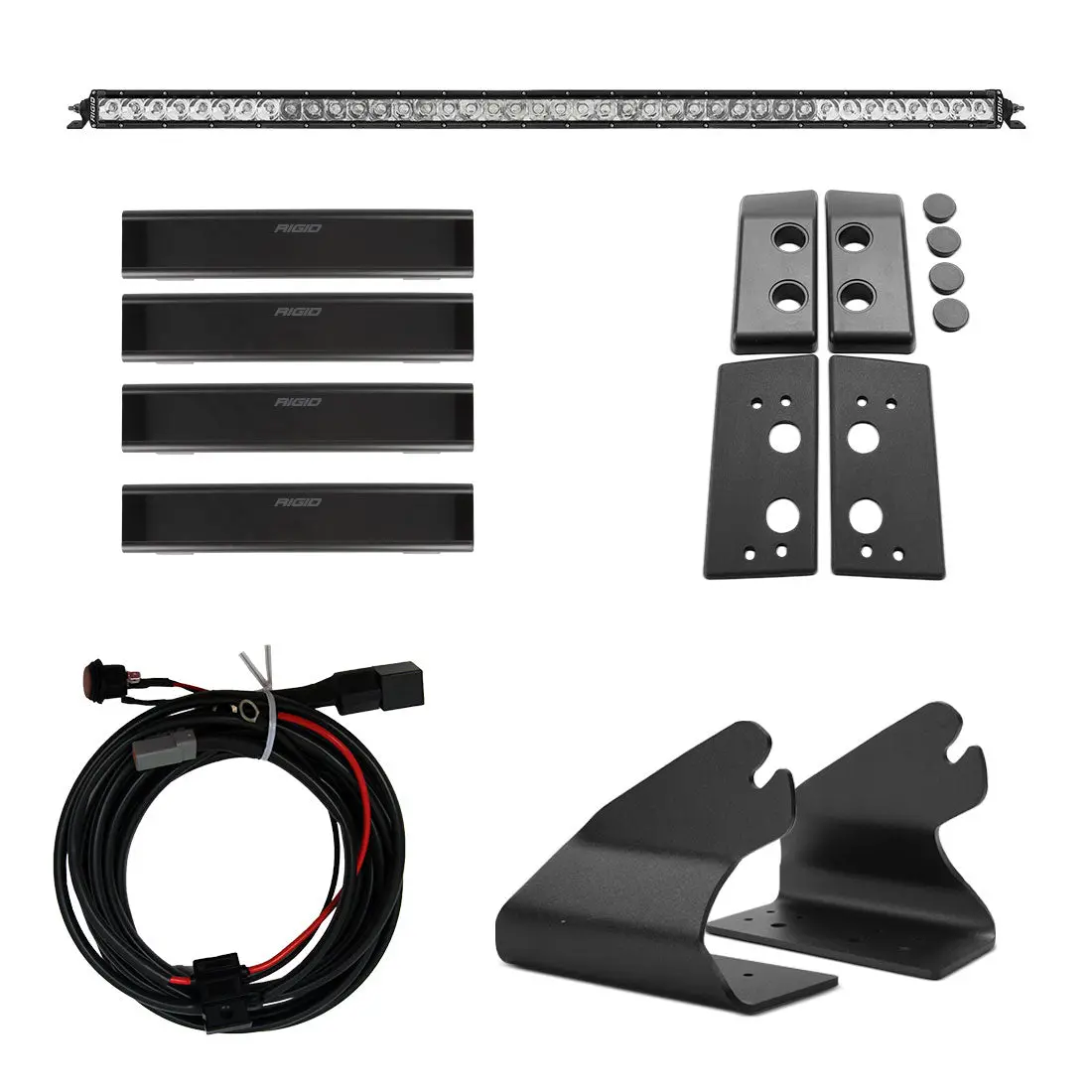 2021 Bronco Roof Line Light Kit With A Sr Spot/Flood Combo Bar Included 1