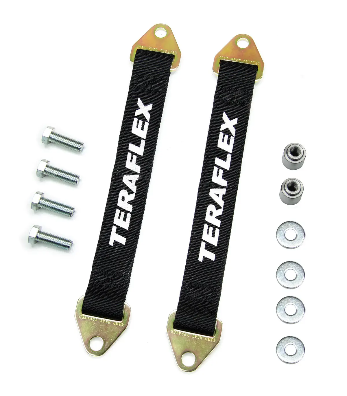 07-18 Wrangler Jk 13.5 Inch Suspension Limit Strap Kit Rear 3-4 Inch Lift Teraflex 1