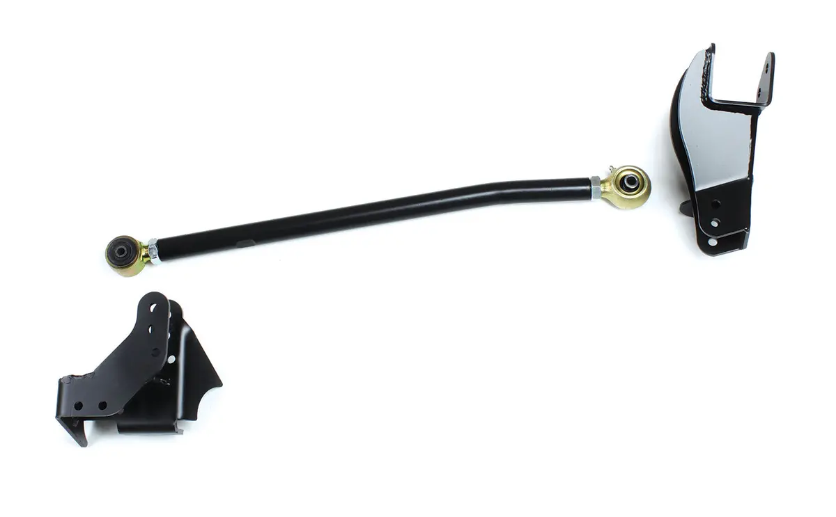 97-06 Jeep Wrangler Tj High Steer Hd Adjustable Track Bar & Bracket Kit Front 3.5-6 Inch Lift Teraflex 1