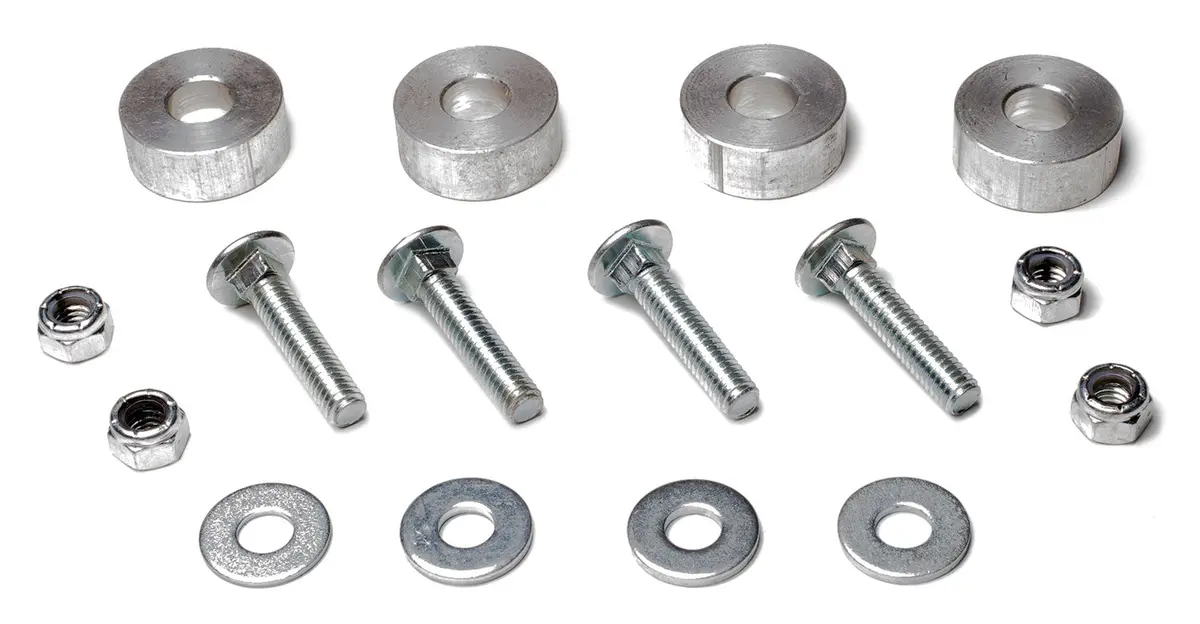 97-06 Jeep Wrangler Tj Hd Gas Tank Skid Plate Spacer Lowering Kit Teraflex 1