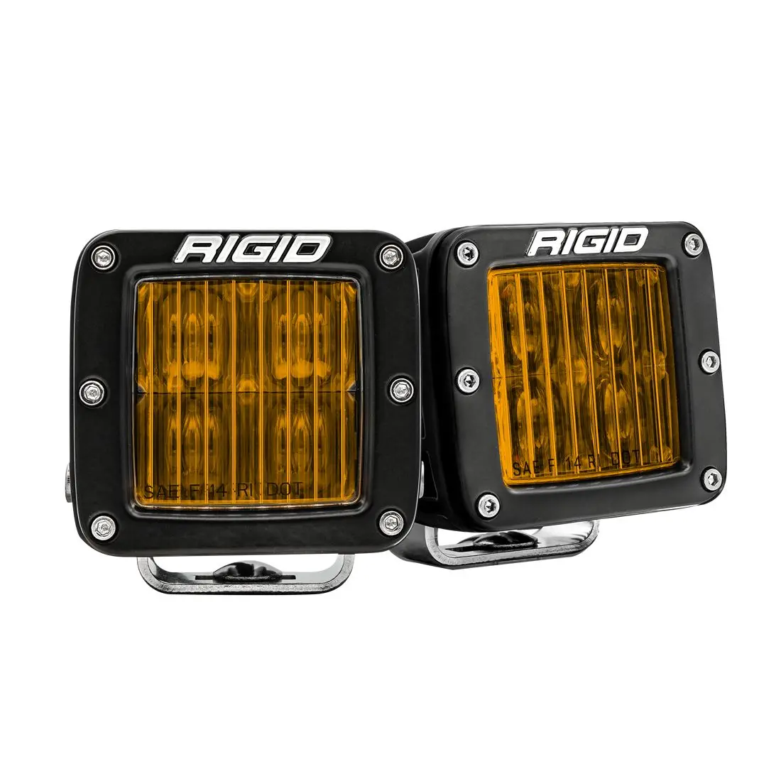 Rigid Industries 504814 D-Series Pro Sae Fog Yellow Pair 1