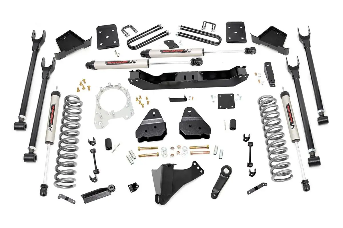 6 Inch Lift Kit - Diesel - 4 Link - V2 - Ford F-250/F-350 Super Duty (17-22) 1