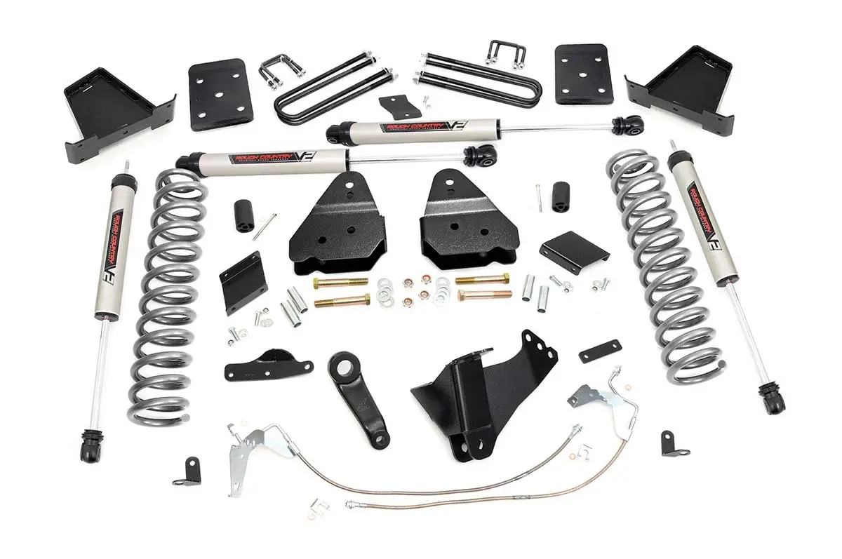 6 Inch Lift Kit - Diesel - Ovld - V2 - Ford F-250 Super Duty 4Wd (2011-2014) 1