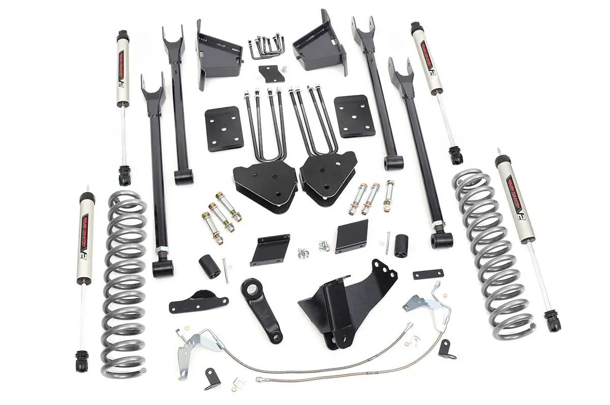 6 Inch Lift Kit - 4-Link - Ovld - V2 - Ford F-250 Super Duty 4Wd (2011-2014) 1