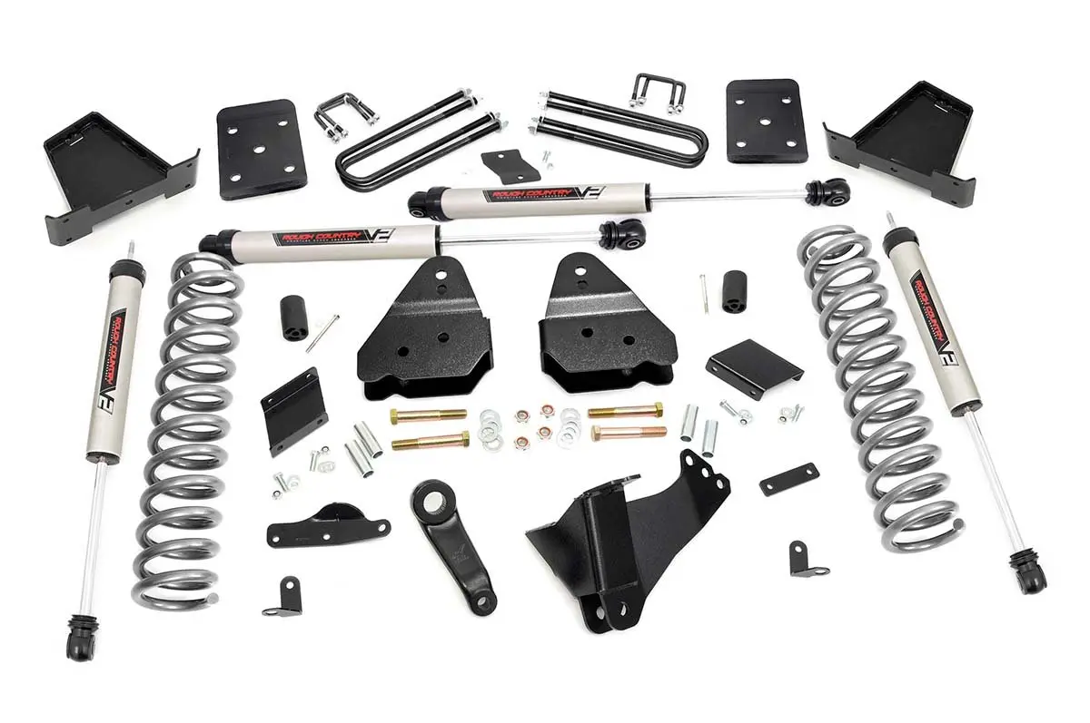 4.5 Inch Lift Kit - Ovld - V2 - Ford F-250 Super Duty 4Wd (2015-2016) 1