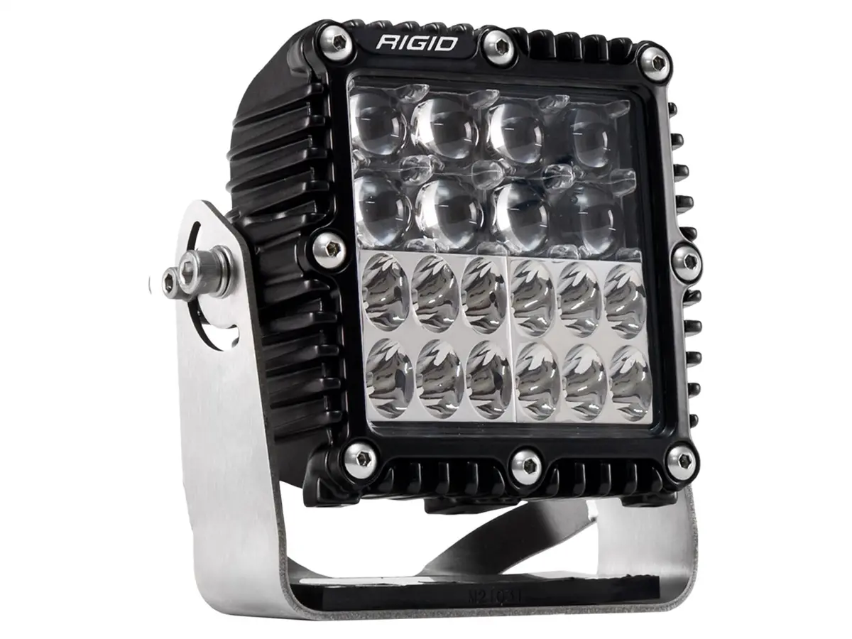 Rigid Industries 544813 Q-Series Pro Led Light, Hyperspot/Driving Combo, Black Housing, Single 1