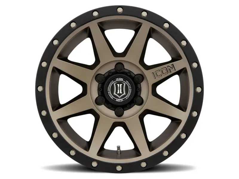 Icon Rebound 18X9 5X5 -12Mm Offset 4.5In Bs 71.5Mm Bore Bronze Wheel 1