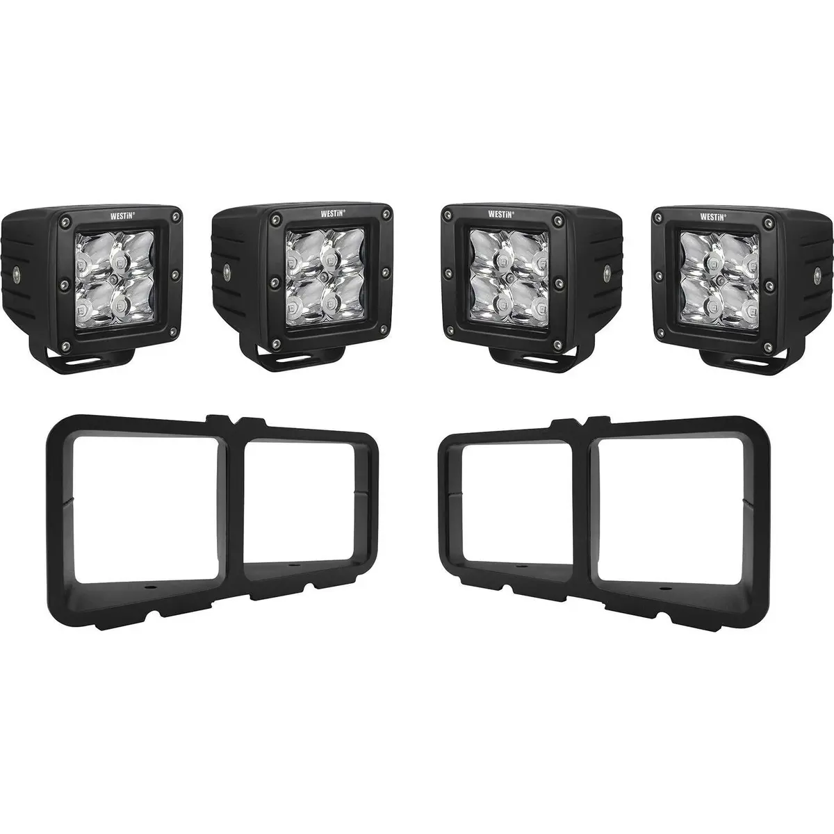 Westin 58-9915 Outlaw/Pro-Mod Bumper Light Kit Square 1