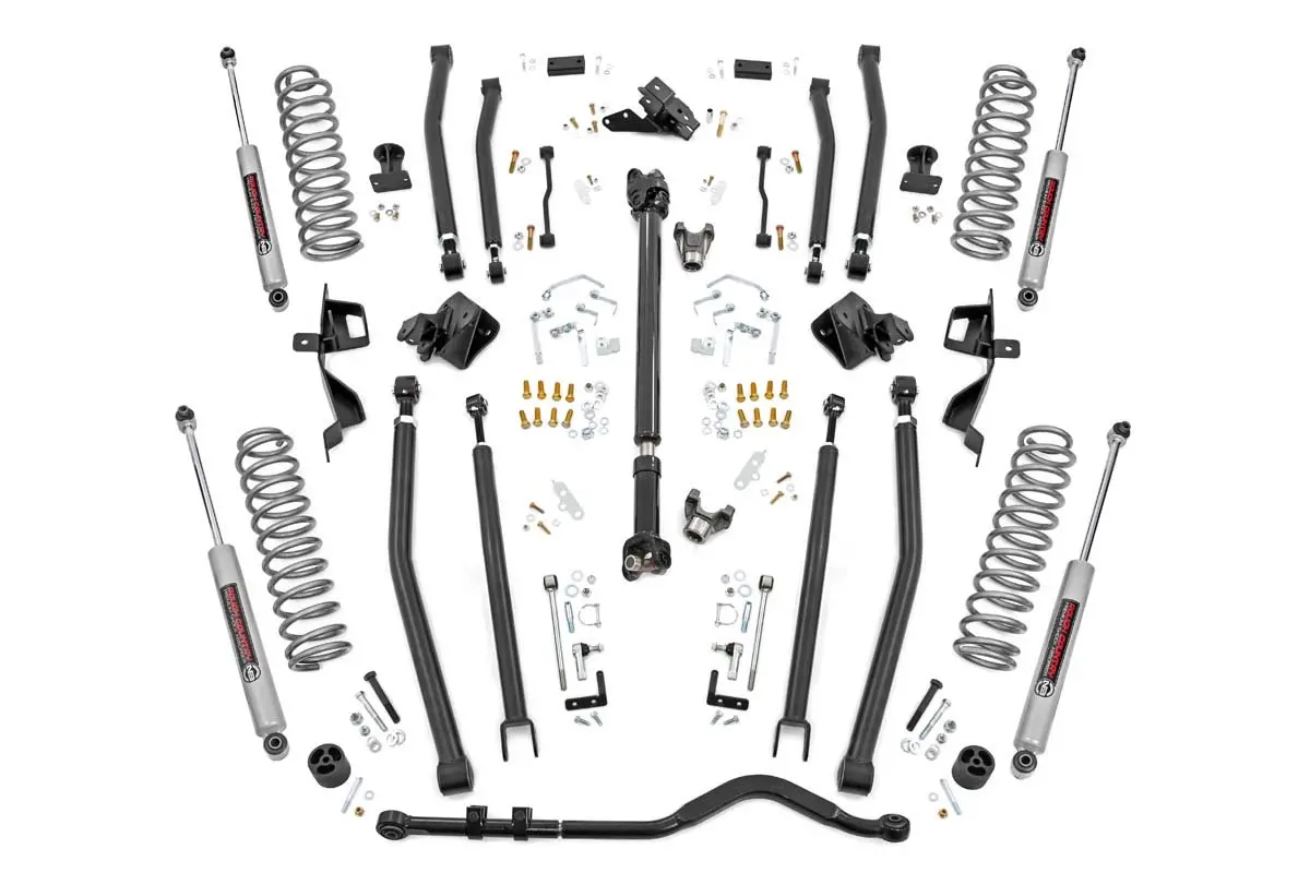 6 Inch Lift Kit - Long Arm - Jeep Wrangler Unlimited 4Wd (2018-2023) 1