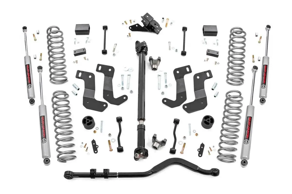 3.5 Inch Lift Kit - C/A Drop - Front D/S - Jeep Wrangler Jl 4Wd (2024) 1