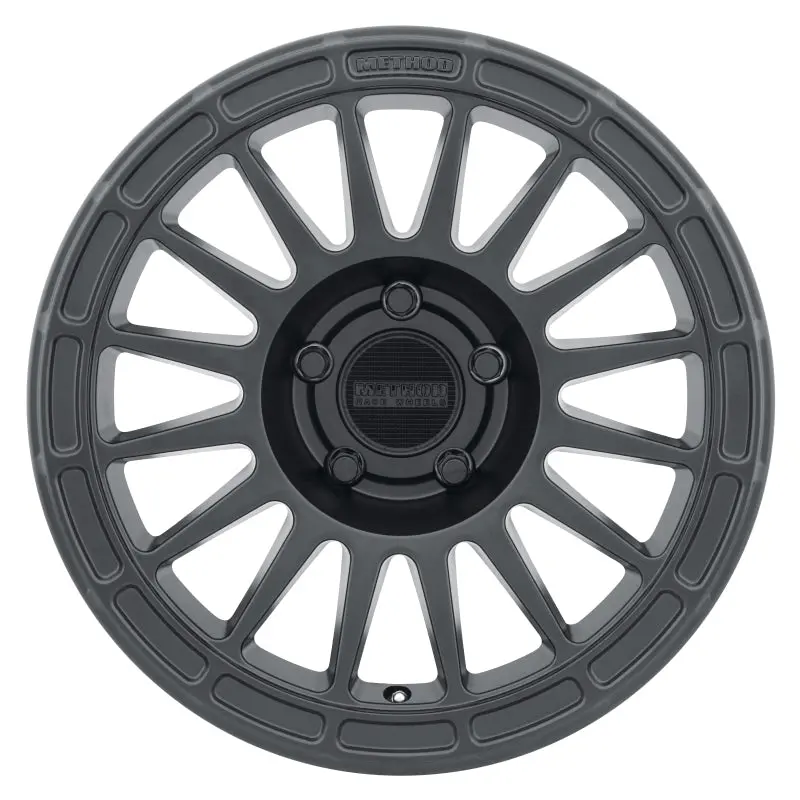Method Mr314 17X8.5 0Mm Offset 5X5 71.5Mm Cb Matte Black Wheel 1