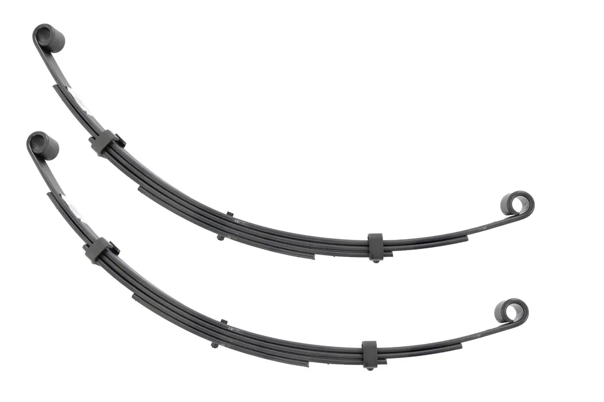 Front Leaf Springs - 4 Inch Lift - Pair - International Scout Ii 4Wd (1971-1980) 1