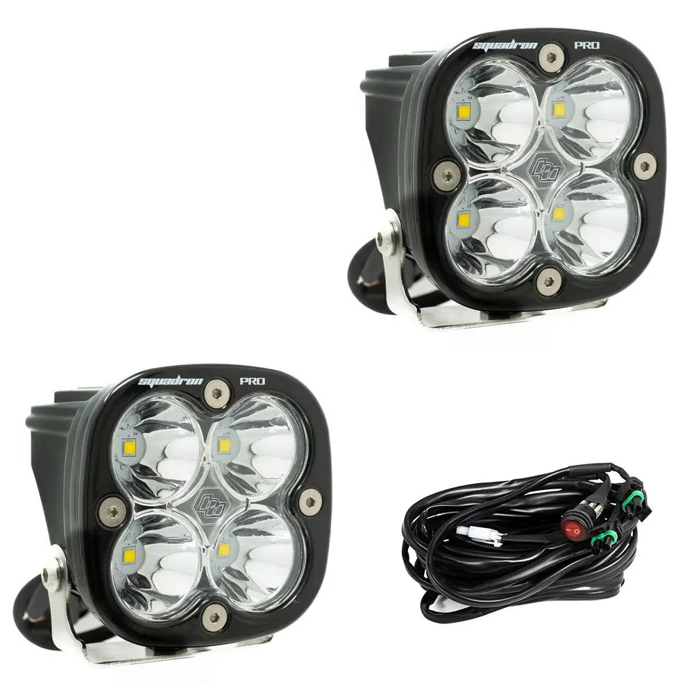 Baja Designs Squadron Pro Spot Led Light (Pair) 1