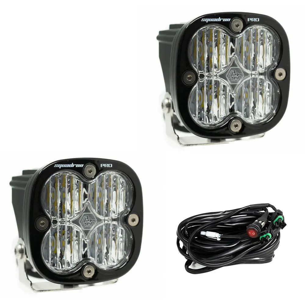 Baja Designs Squadron Pro Wide Cornering Led Light (Pair) 1
