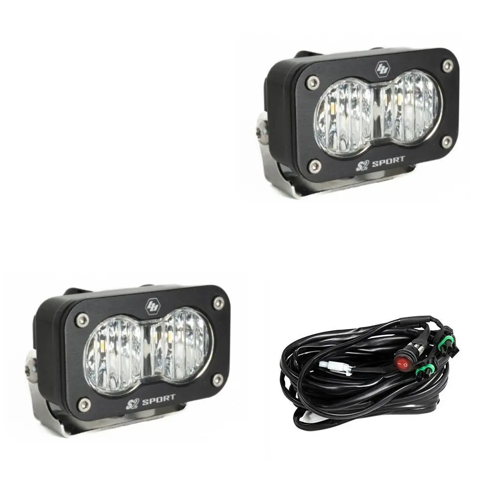 Baja Designs S2 Sport Driving/Combo Led Light (Pair) 1