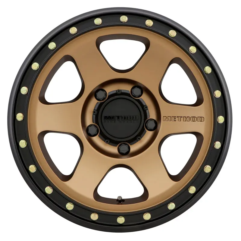 Method Mr310 Con6 17X8.5 0Mm Offset 5X5 71.5Mm Cb Method Bronze/Black Street Loc Wheel 1
