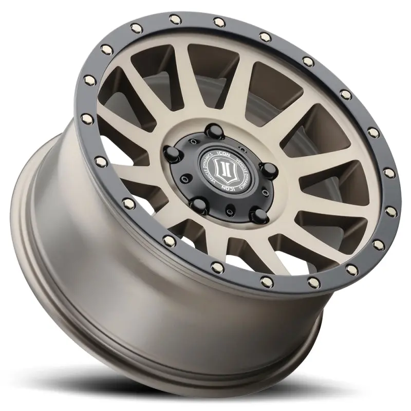 Icon Compression 17X8.5 5X150 25Mm Offset 5.75In Bs 110.1Mm Bore Bronze Wheel 1