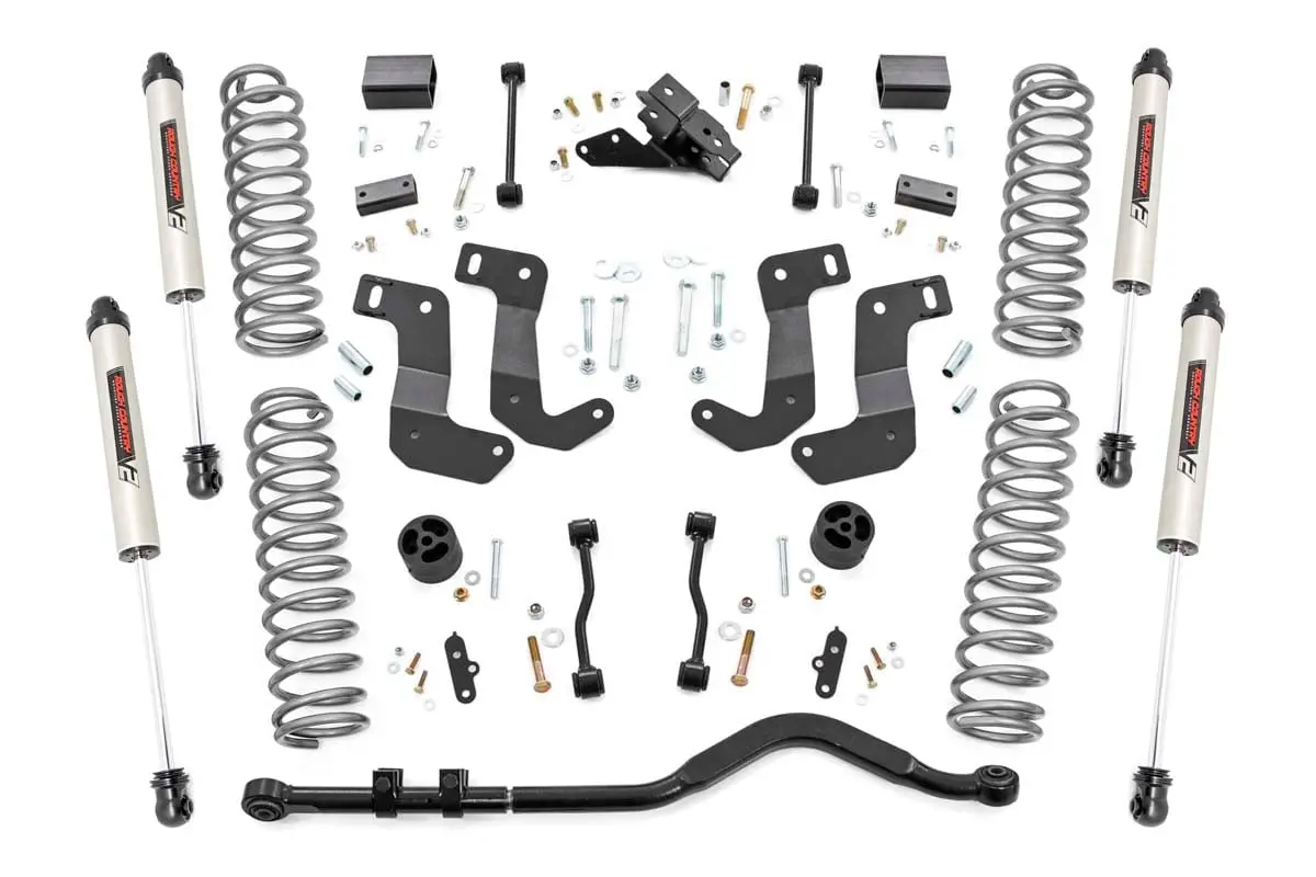 3.5 Inch Lift Kit - C/A Drop - Stage 1 - V2 - Jeep Wrangler Unlimited (2024) 1
