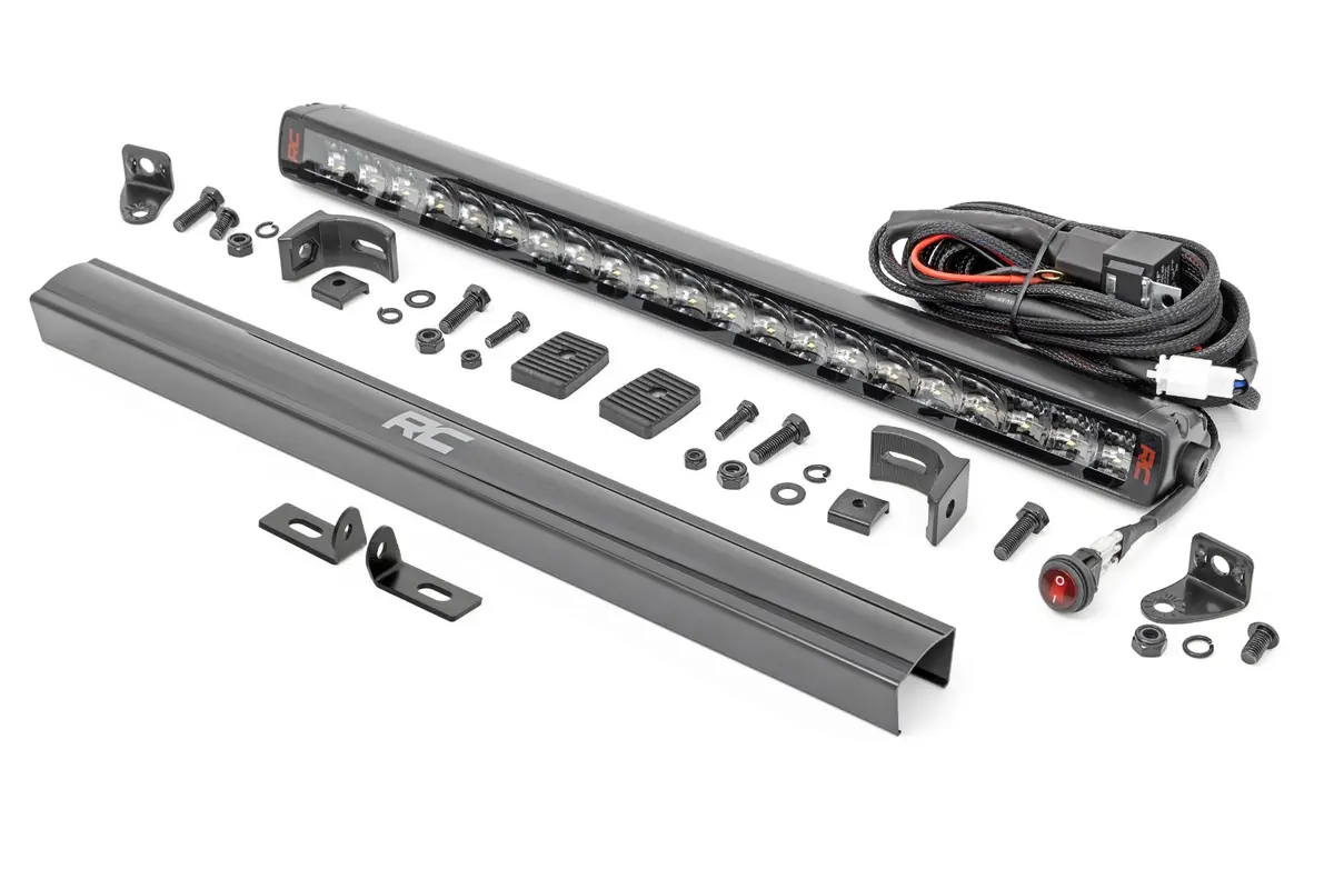 Led Light Kit - Bumper Mount - 20 Inch Spectrum Single Row - Ford Ranger (19-23) 1